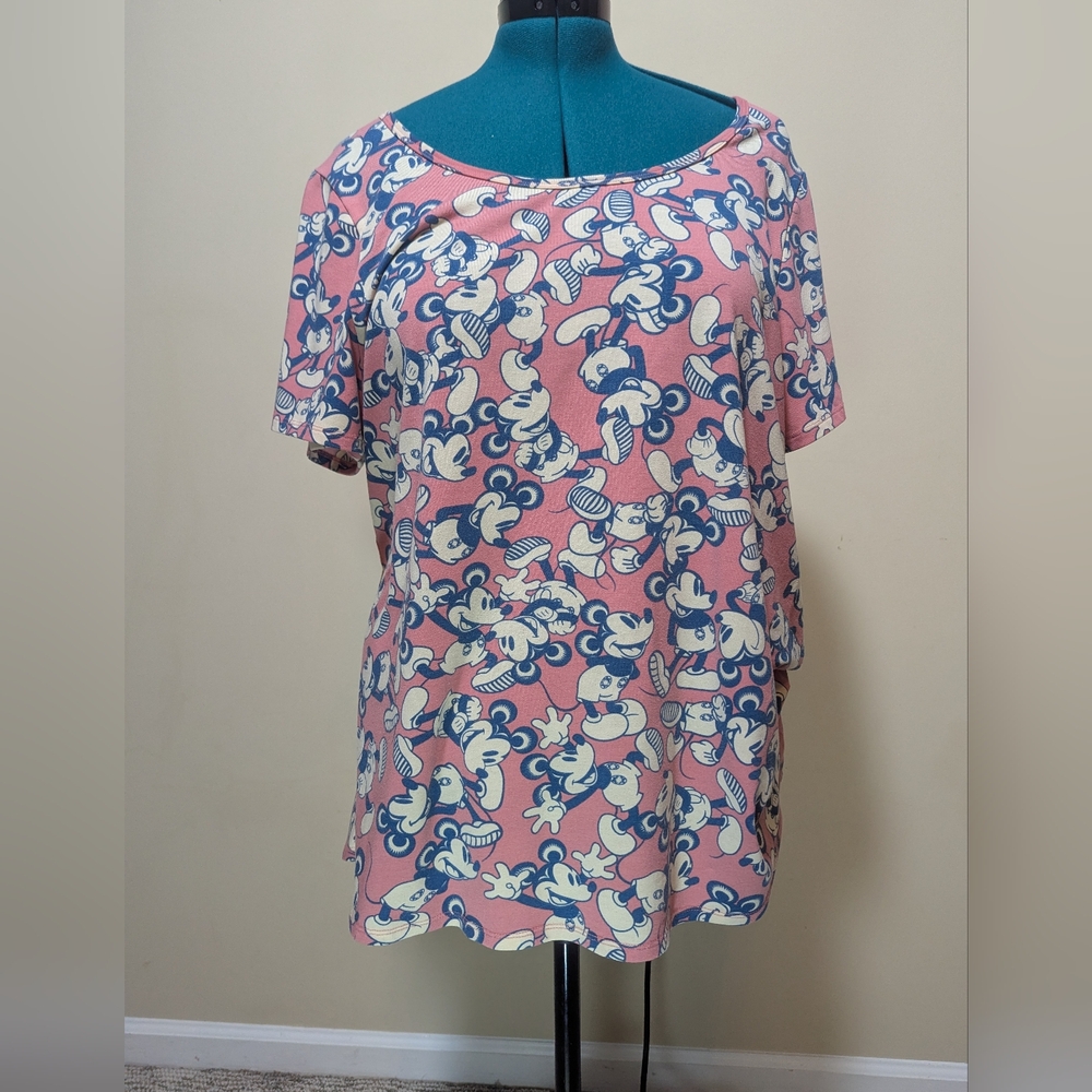 Lularoe- Vintage Mickey Mouse Top